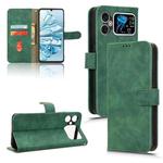 For Cubot A20 Skin Feel Magnetic Flip Leather Phone Case(Green)