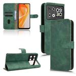 For Cubot P90 Skin Feel Magnetic Flip Leather Phone Case(Green)