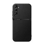 For Samsung Galaxy S23 FE 5G Litchi Leather Magnetic Full Coverage Shockproof Phone Case(Black)