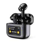 awei T56 ANC Noise Reduction Wireless Bluetooth Earphone with LED Touch Screen(Black)