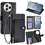 For Xiaomi Civi 5 Pro 5G Zipper Bag Leather Phone Case(Black)