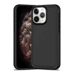 For iPhone 11 Pro Max Shockproof MagSafe Armor PC Hybrid TPU Phone Case(Black)