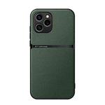 For Honor 60 SE Litchi Leather Magnetic Full Coverage Shockproof Phone Case(Green)