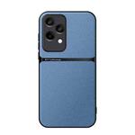 For Honor 200 Lite Global Litchi Leather Magnetic Full Coverage Shockproof Phone Case(Blue)