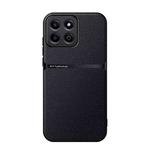 For Honor Play 60 Plus / 200 Smart Litchi Leather Magnetic Full Coverage Shockproof Phone Case(Black)