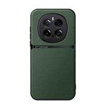 For Honor Magic7 Pro Litchi Leather Magnetic Full Coverage Shockproof Phone Case(Green)