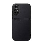 For Huawei nova 8 Pro Litchi Leather Magnetic Full Coverage Shockproof Phone Case(Black)