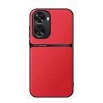 For Huawei nova 11 SE / nova 12 SE Litchi Leather Magnetic Full Coverage Shockproof Phone Case(Red)