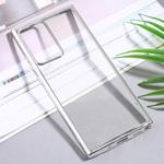 For Samsung Galaxy Note20 Ultra Ultra-thin Plating TPU Protective Soft Case(Silver)