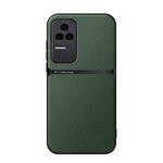 For Redmi K50 / K50 Pro Litchi Leather Magnetic Full Coverage Shockproof Phone Case(Green)