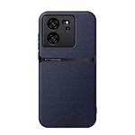 For Redmi K60 Ultra Litchi Leather Magnetic Full Coverage Shockproof Phone Case(Navy Blue)