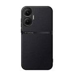 For Redmi Turbo 4 Pro Litchi Leather Magnetic Full Coverage Shockproof Phone Case(Black)