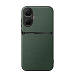 For Redmi Turbo 4 Pro Litchi Leather Magnetic Full Coverage Shockproof Phone Case(Green)