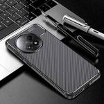 Carbon Fiber Texture Shockproof TPU Phone Case For OnePlus Ace 5 / 5 Pro(Black)