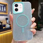 For iPhone 11 Blade Glitter MagSafe Phone Case(Mint Green)