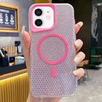 For iPhone 11 Blade Glitter MagSafe Phone Case(Pink)