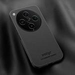 For OPPO Find X8 Pro HUIYI Leather Magnetic Phone Case(Black)