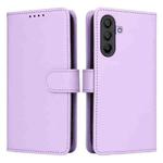 For Samsung Galaxy A17 5G BETOPNICE BN-005 2 in 1 Detachable Imitate Genuine Leather Phone Case(Light Purple)