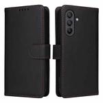 For Samsung Galaxy A17 5G BETOPNICE BN-005 2 in 1 Detachable Imitate Genuine Leather Phone Case(Black)