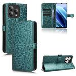 For Cubot A40 Honeycomb Dot Texture Leather Phone Case(Green)