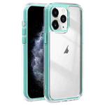 For iPhone 11 Pro Max Acrylic Hybrid TPU 3-in-1 Airbag Shockproof Phone Case(Mint Green)