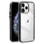 For iPhone 11 Pro Max Acrylic Hybrid TPU 3-in-1 Airbag Shockproof Phone Case(Black)