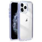 For iPhone 11 Pro Max Acrylic Hybrid TPU 3-in-1 Airbag Shockproof Phone Case(Light Purple)