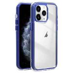For iPhone 11 Pro Max Acrylic Hybrid TPU 3-in-1 Airbag Shockproof Phone Case(Dark Blue)