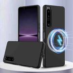 For Sony Xperia 1 III Shockproof Silicone Magsafe Phone Case(Black)
