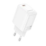 Borofone BN26 Fuente PD20W Type-C Single Port Charger, EU Plug(White)