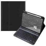 For OPPO Pad 3 / Pad 2 Candy Color Bluetooth Keyboard Leather Case, Square Keys(Black)