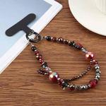 Flow Color Chain Phone Anti-lost Short Lanyard(Red)