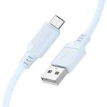 Borofone BX115 Lotto 2.4A USB to Micro USB Charging Cable, Length: 1m(Blue)