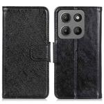 For Motorola Moto G15 4G / G05 Nappa Texture Horizontal Flip Leather Phone Case(Black)