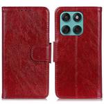 For Motorola Edge 60 Fusion Nappa Texture Horizontal Flip Leather Phone Case(Red)