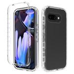 For Google Pixel 9a Shockproof Clear Gradient PC + TPU Phone Case(Transparent)