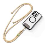 DUX DUCIS Garden Series Tile Pattern Adjustable Crossbody Phone Lanyard(Glaze Yellow)