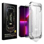 For iPhone 14 Plus / 13 Pro Max Easy Install HD Tempered Glass Film