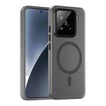For Xiaomi 15 MagSafe Frosted Translucent TPU + PC Full Coverage Phone Case(Black)