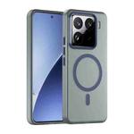 For Xiaomi 15 Pro MagSafe Frosted Translucent TPU + PC Full Coverage Phone Case(Dark Blue)