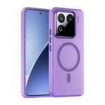 For Xiaomi 15 Pro MagSafe Frosted Translucent TPU + PC Full Coverage Phone Case(Dark Purple)