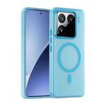 For Xiaomi 15 Pro MagSafe Frosted Translucent TPU + PC Full Coverage Phone Case(Blue)