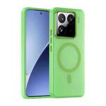 For Xiaomi 15 Pro MagSafe Frosted Translucent TPU + PC Full Coverage Phone Case(Green)