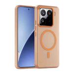 For Xiaomi 15 Pro MagSafe Frosted Translucent TPU + PC Full Coverage Phone Case(Orange)