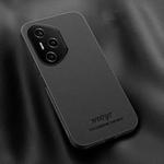 For Honor 300 Pro HUIYI Leather Magnetic Phone Case(Black)