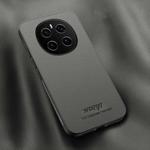 For Honor Magic7 HUIYI Leather Magnetic Phone Case(Grey)