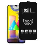 For Samsung Galaxy M31 Prime High Aluminum Large Arc Full Screen Tempered Glass Film