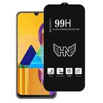 For Samsung Galaxy M30s High Aluminum Large Arc Full Screen Tempered Glass Film