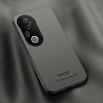 For vivo S20 Pro HUIYI Leather Magnetic Phone Case(Grey)