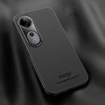 For vivo S19 Pro HUIYI Leather Magnetic Phone Case(Black)